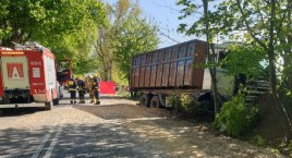 Tragiczny wypadek na trasie Raduń-Lamk. Droga zablokowana