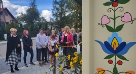 Na przystankach w gminie Kościerzyna pojawiły się kaszubskie wzory