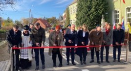 Nowa droga i ścieżka rowerowa w gminie Karsin 