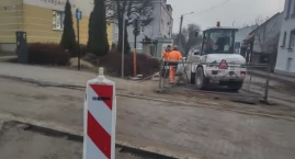Utrudnienia drogowe w centrum Kościerzyny
