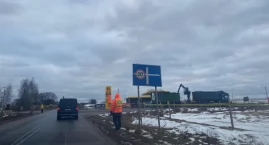 Duże utrudnienia na trasie Kościerzyna-Nowa Karczma. Kierowco, omijaj ten odcinek