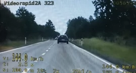Pirat drogowy w Zdrojach! Na liczniku miał 144/h!