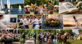 Weekend ze spartakiadą KGW, sobótkami, festynami i rowerami
