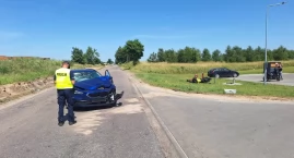 Wiele. Dwójka dzieci i motocyklista ucierpieli w pow&hellip;