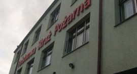 Płonęła lakiernia i samochód