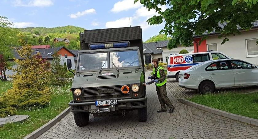  Ewakuacja ośrodka Ad-Finem w Czernichowie