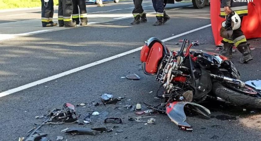 Czarna seria wypadków z udziałem motocykistów. Dwóch z nich nie żyje