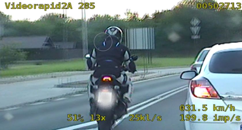 5 lat więzienia za szaleńczy rajd na motorze