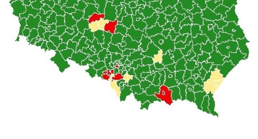 Czerwone i żółte powiaty | Mamy listę obostrzeń