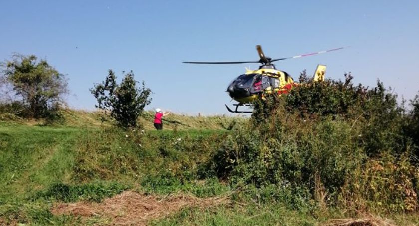 Upadek paralotniarza na Matysce. Lądował śmigłowiec LPR