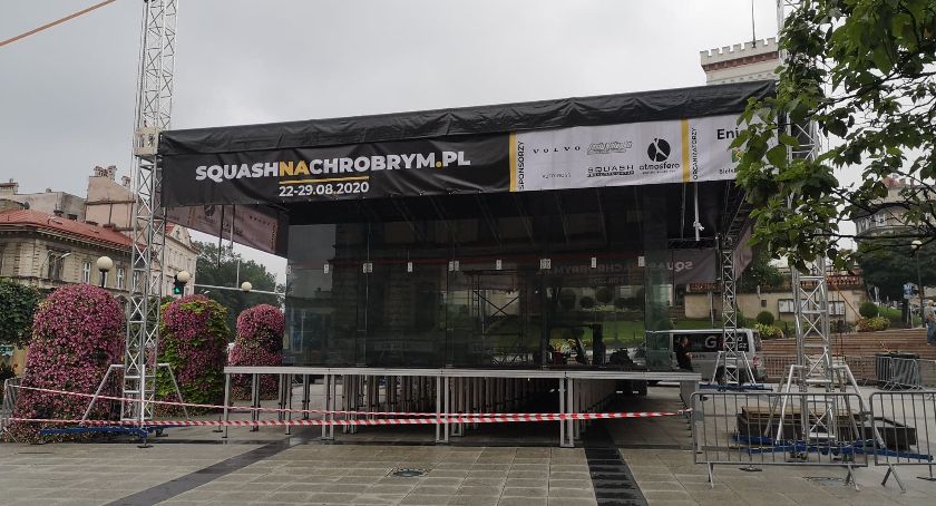 Squash na Chrobrym od soboty przez cały tydzień 