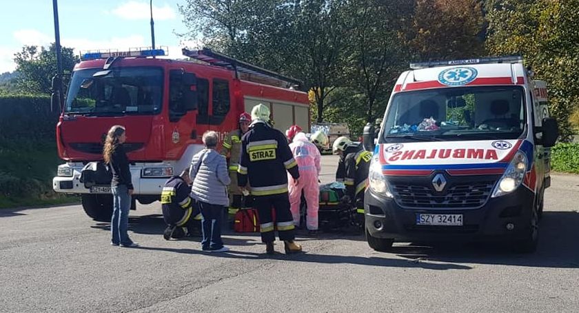 Ponad 100 interwencji strażackich w Beskidach. Dwie osoby trafiły do szpitala
