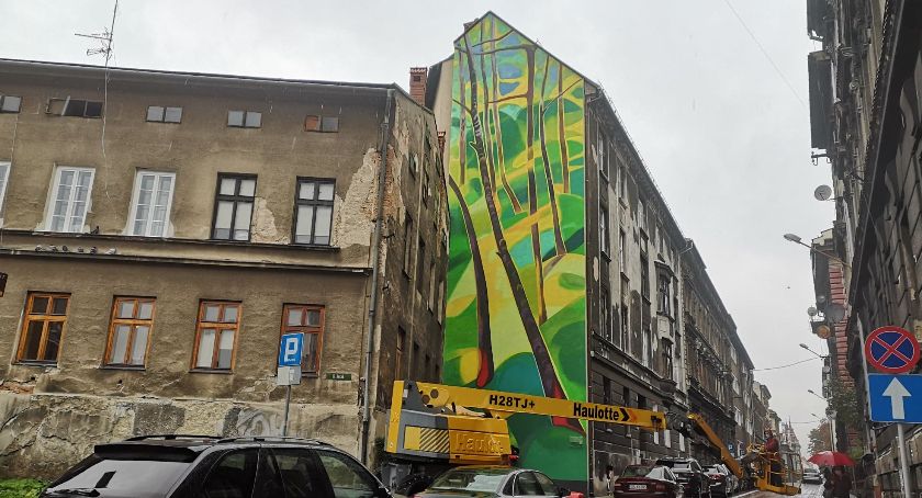 W Bielsku-Białej powstał mural, który będzie oczyszczał powietrze przez 10 lat