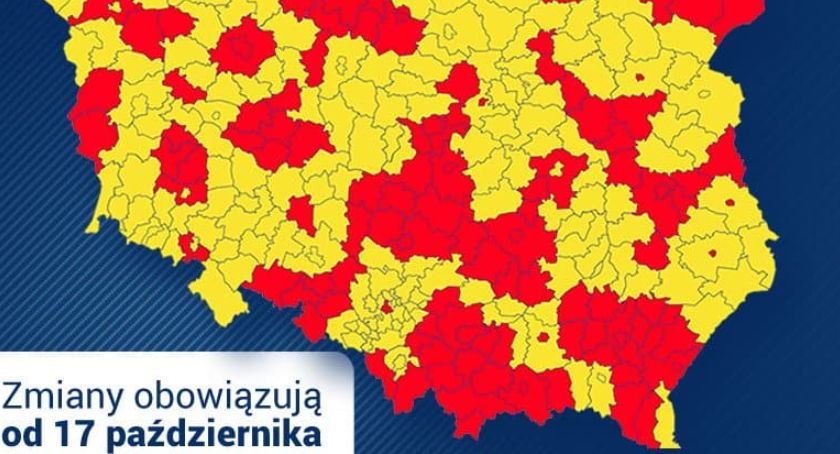 Rząd wprowadza nowe obostrzenia | Strefa czerwona w powiecie cieszyńskim i żywieckim