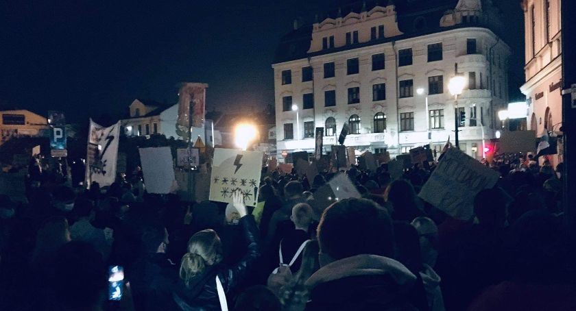 Piąty dzień protestów na bielskich ulicach FOTO i FILM