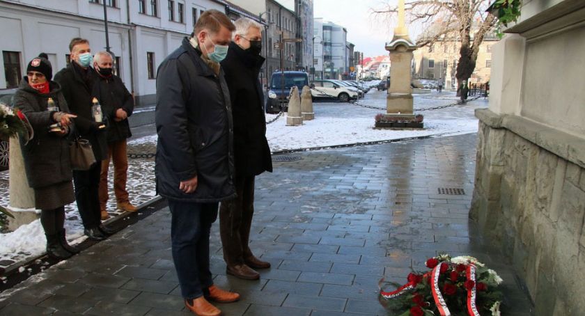 W Bielsku-Białej upamiętniono rocznicę wprowadzenia stanu wojennego