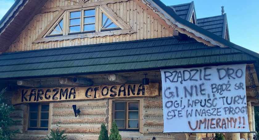 Szczyrk protestuje przeciw nowym rządowym obostrzeniom FOTO i FILM
