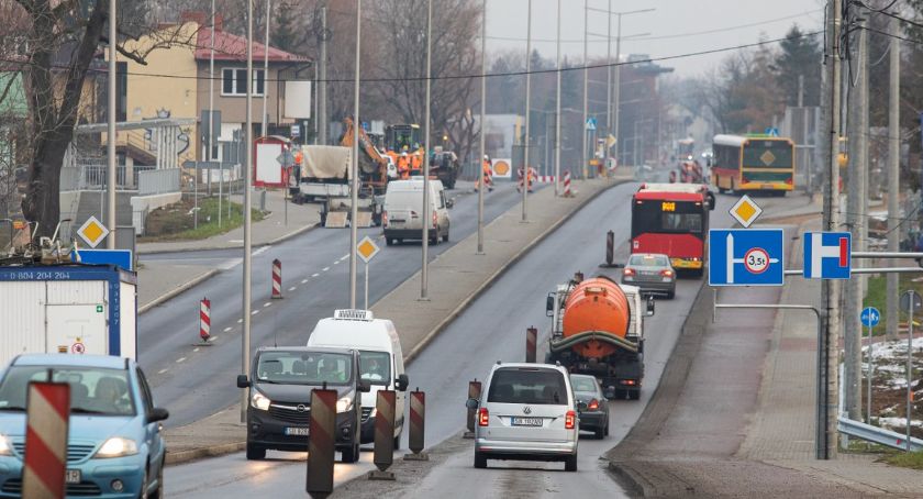 Remont ulicy Cieszyńskiej. Kolejna zmiana w organizacji ruchu