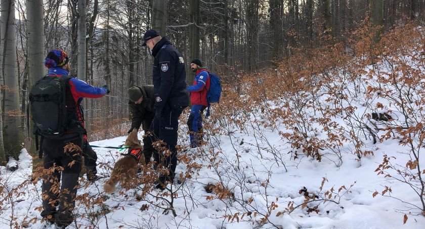 Ratownicy GOPR odnaleźli zwłoki mężczyzny na stoku Palenicy