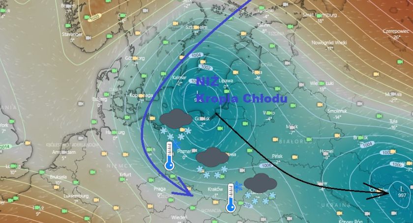 Pogoda w Beskidach: śnieg i mróz, nawet do -15°C