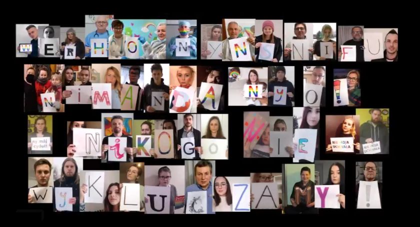 Mieszkańcy Wilamowic przeciw dyskryminacji w akcji #NieMojaUchwała