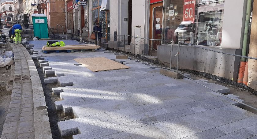 Remont ulicy Głębokiej w Cieszynie wszedł w nowy etap