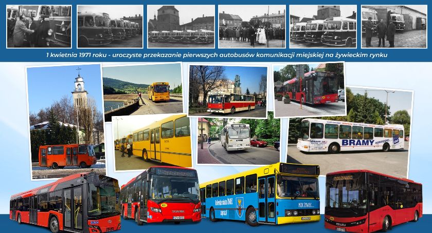 Komunikacja Miejska w Żywcu. To już 50 lat 