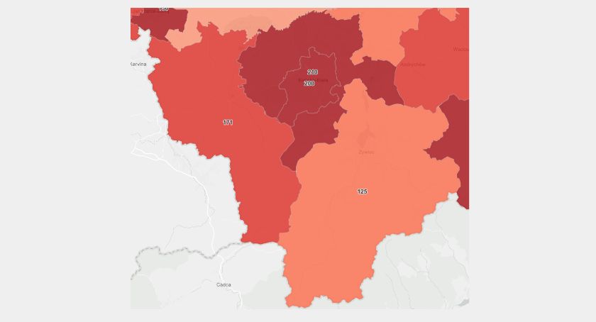 Stan epidemiologiczny w regionie na 8 kwietnia