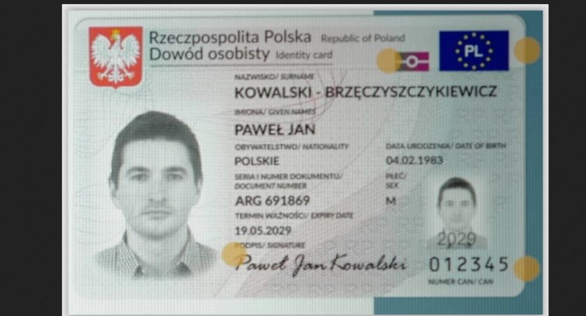 Nowe dowody z odciskiem palca i podpisem od sierpnia
