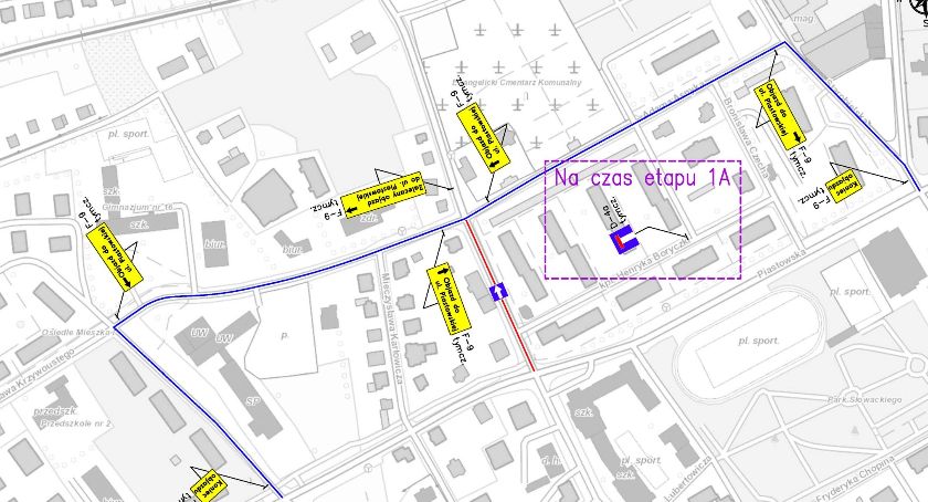 Zmiany w organizacji ruchu na ul. Listopadowej w Bielsku-Białej