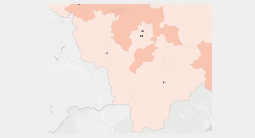 Stan epidemiologiczny w regionie na 20 kwietnia