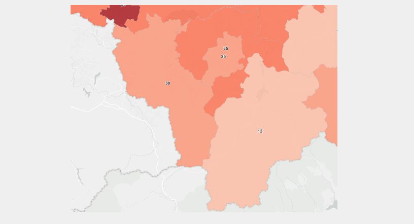 Stan epidemiologiczny w regionie na 30 kwietnia
