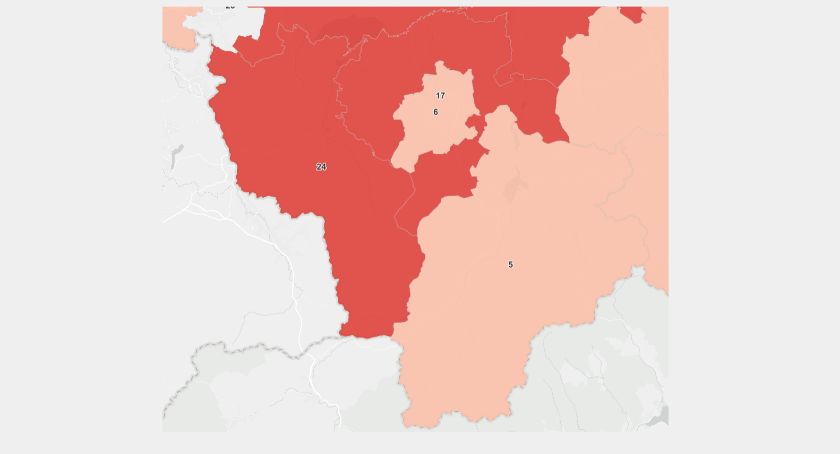 Stan epidemiologiczny w regionie na 5 maja