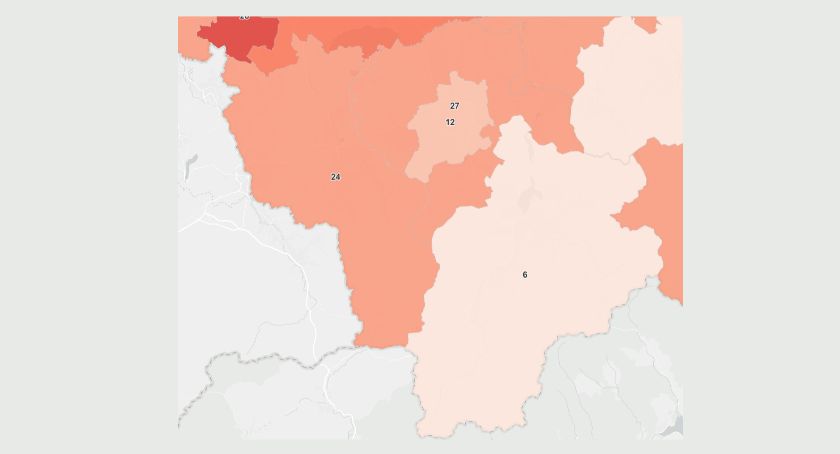 Stan epidemiologiczny w regionie na 8 maja