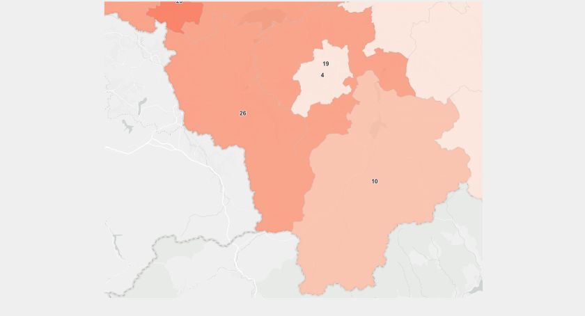 Stan epidemiologiczny w regionie na 9 maja