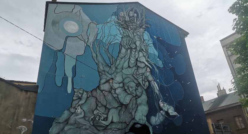 Wierzba - najnowszy mural w Bielsku-Białej