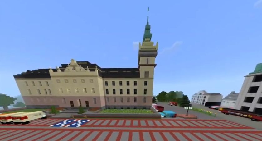 Bielski Ratusz w Minecrafcie