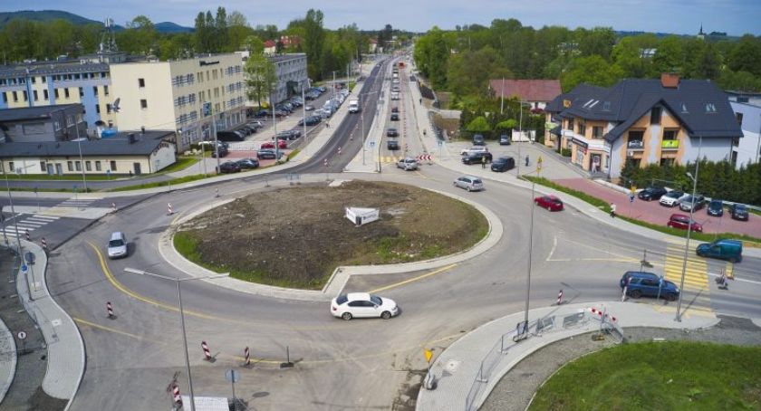 Trzy nowe ronda turbinowe w Bielsku-Białej