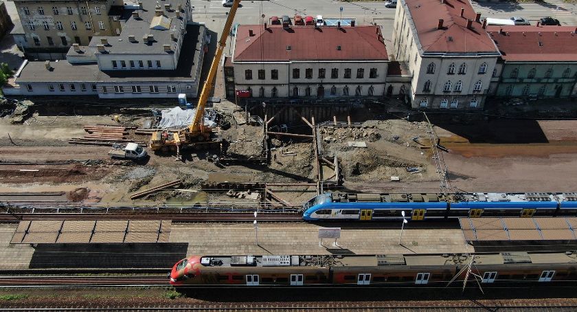 Trwają prace za 1,4 mld zł na węźle kolejowym Czechowice-Dziedzice