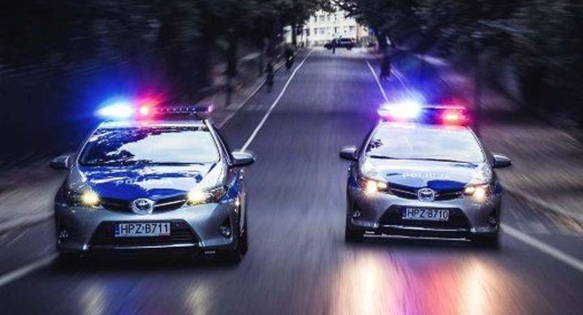Szaleńczy pościg ulicami Wilkowic z finałem w rzece