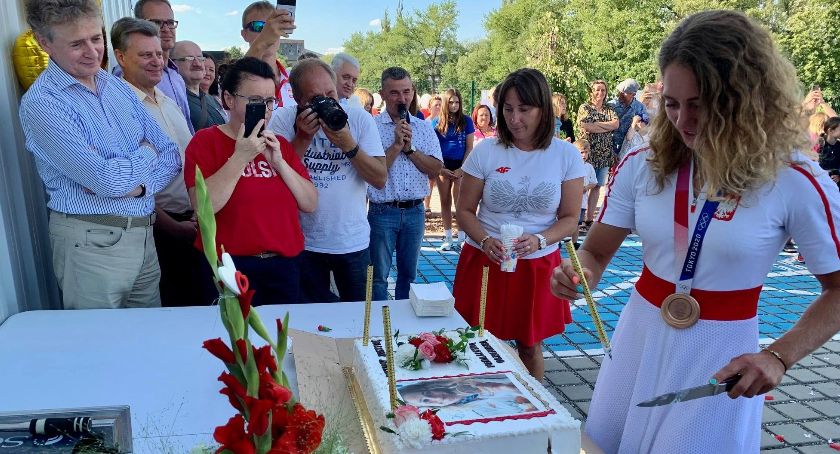 Czechowice-Dziedzice powitały olimpijską medalistkę FOTO