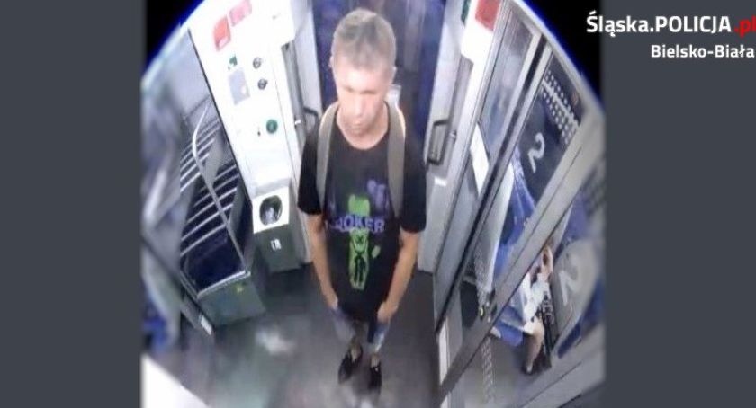 [FILM] Ukradł walizkę w pociągu jadącym do Bielska-Białej. Policja publikuje wizerunek
