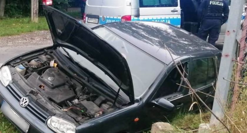 Policyjny pościg i blokada w Ustroniu