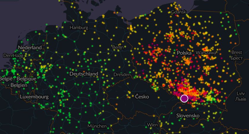 Bardzo zły stan powietrza w Bielsku-Białej i okolicach. Ostrzeżenie służb wojewódzkich