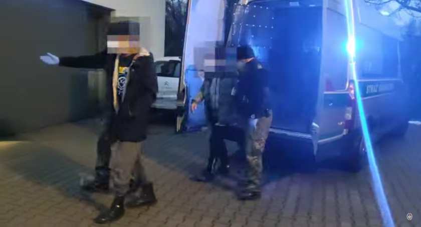 [FILM] Dwaj 18-letni Afgańczycy zostali zatrzymani przez bielską straż graniczną