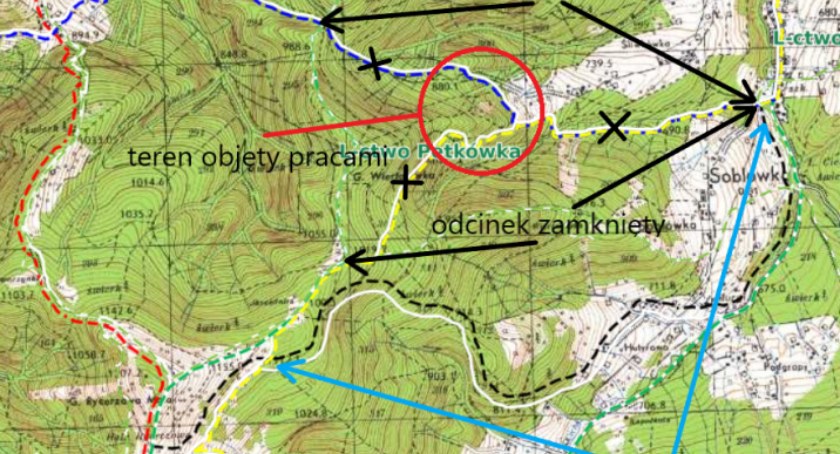 Czasowe zamknięcie szlaków na Wielką Rycerzową