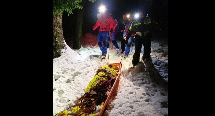 Poszukiwania 18-latka na Klimczoku | Turysta zgubił się w zamieci śnieżnej