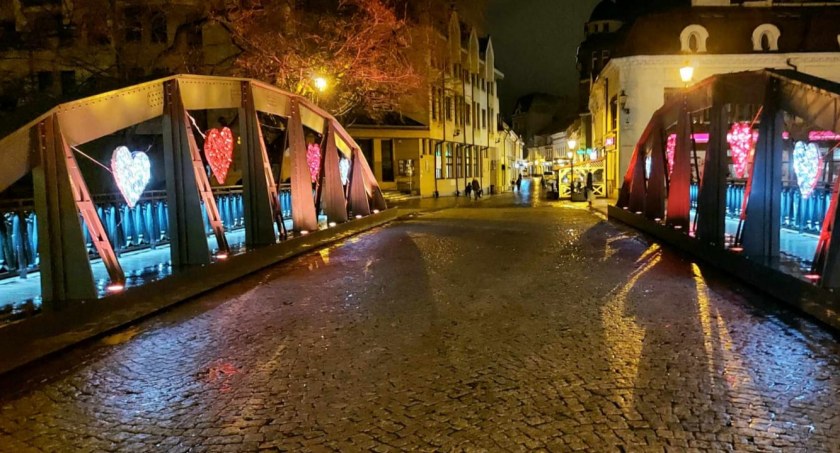 Bielsko Biała udekorowane na Walentynki [FOTO]