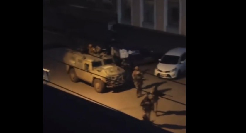 Do Berdiańska, ukraińskiego miasta partnerskiego Bielska-Białej weszli Rosjanie FILM