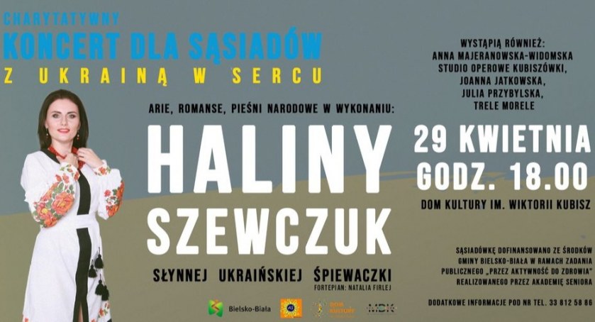 Charytatywny koncert dla sąsiadów - Z Ukrainą w sercu